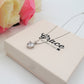 JADE ~ ARGENTO 925 ~ Collana con pendente cuore in cubic zirconia
