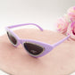 ARYA CRYSTAL - Occhiali da sole Cateye UV400 con custodia