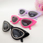 ARYA CRYSTAL - Occhiali da sole Cateye UV400 con custodia