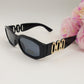 LEXIE - Occhiali da sole con dettagli gold -  UV400 con custodia
