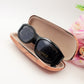 LEXIE - Occhiali da sole con dettagli gold -  UV400 con custodia
