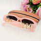 LEXIE - Occhiali da sole con dettagli gold -  UV400 con custodia