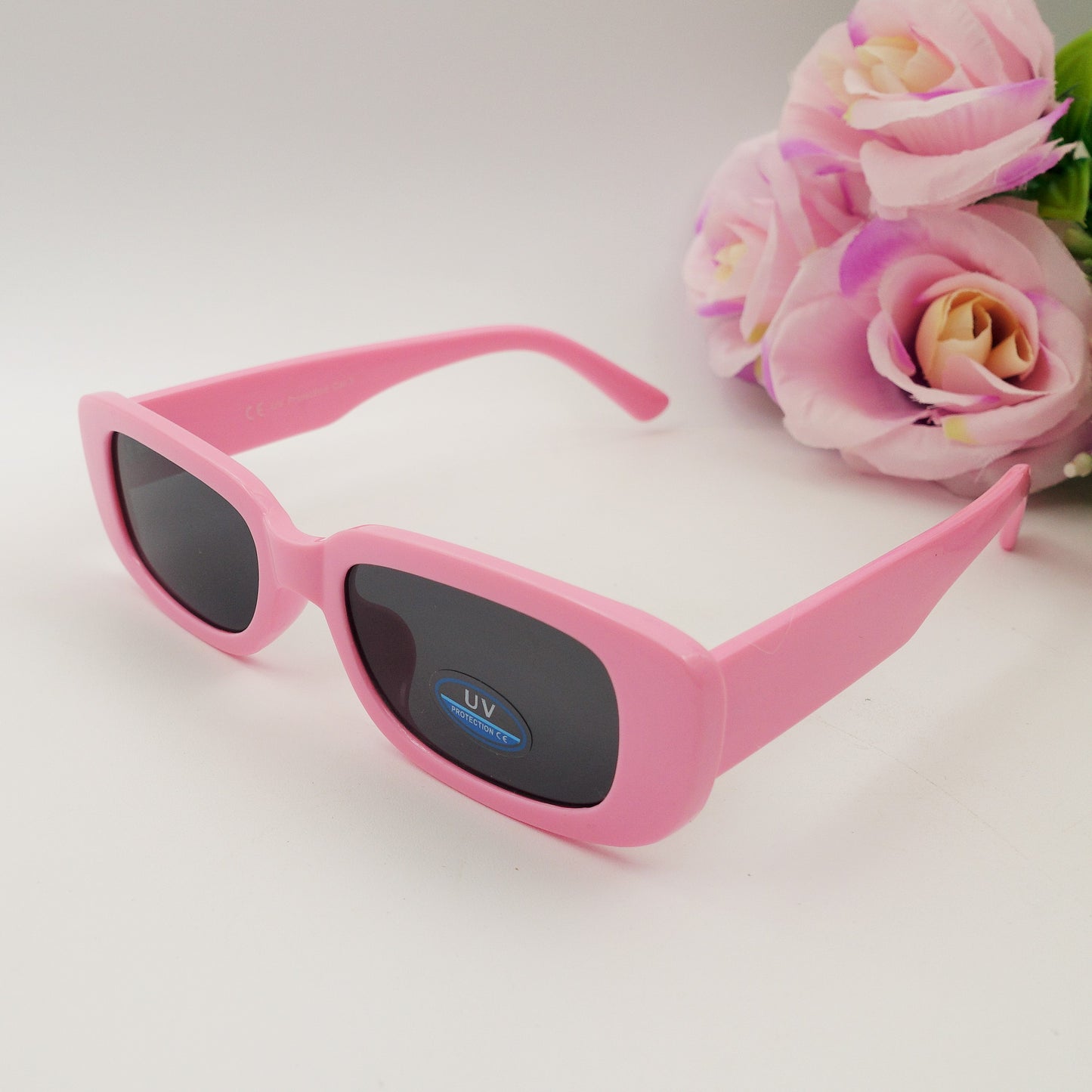 RUTH - Occhiali da sole rettangolare UV400 con custodia