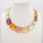 MERYL - Big Stones - Collier in resina rainbow