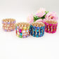 SAMANTHA Double - Bracciale elasticizzato con Zirconi e pietre sfaccettate