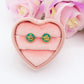 CHERUB STUDS - ACCIAIO INOSSIDABILE ~ Paio Orecchini a lobo con angioletto