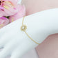 KATE ~ Bracciale in ACCIAIO INOSSIDABILE con cubic zirconia