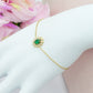 KATE ~ Bracciale in ACCIAIO INOSSIDABILE con cubic zirconia