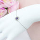 KATE ~ Bracciale in ACCIAIO INOSSIDABILE con cubic zirconia