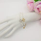 REBECCA CROSS - Bracciale perle con croce zirconata