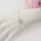 REBECCA CROSS - Bracciale perle con croce zirconata