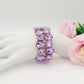 NORAH - Bracciale elasticizzato con pietre sfaccettate