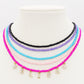 CHOKER Perle Con Nome personalizzabile in Acciaio Inox