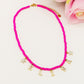 CHOKER Perle colours Con Nome personalizzato in Acciaio Inox