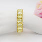 MARGOT YELLOW SET - Acciaio inossidabile - collier bracciale con pietre sfaccettate