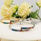 VENICE RAINBOW~ Bracciale chiodo in ACCIAIO INOSSIDABILE 316L e cubic zirconia