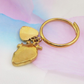 HUMAN HEART ~ Anello charms cuore anatomico rilievo in ACCIAIO INOSSIDABILE