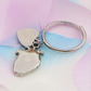 HUMAN HEART ~ Anello charms cuore anatomico rilievo in ACCIAIO INOSSIDABILE