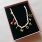 CHOKER Perle colours Con Nome personalizzato in Acciaio Inox