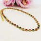 DELILAH RAINBOW ~ ACCIAIO INOSSIDABILE -Collana tennis in cubic zirconia rotondi