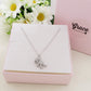 THEA CRYSTAL - ACCIAIO INOSSIDABILE- collana con pendente orsetto in cubic zirconia