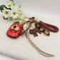 FLUFFY BOW - PORTACHIAVI CHARMS PER BORSA