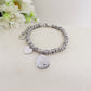 NODINI ZODIAC ~ Bracciale  in ACCIAIO INOSSIDABILE con segno zodiaco e cuore