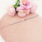 JULIANNE targhetta  - BRACCIALE Tennis in acciaio inossidabile con Cubic Zirconia Taglio baguette