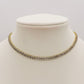 BELLATRIX ~ Tennis Choker doppio girocollo in ACCIAIO INOSSIDABILE con cubic zirconia