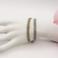 BELLATRIX ~ Bracciale Tennis  triplo in ACCIAIO INOSSIDABILE con cubic zirconia