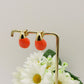 DROP SPRING COLOURS XS 2cm - ACCIAIO  inossidabile ~ PAIO Orecchini goccia bombe' smaltati