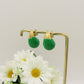 DROP SPRING COLOURS XS 2cm - ACCIAIO  inossidabile ~ PAIO Orecchini goccia bombe' smaltati