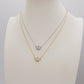 HAVEN  ~ ARGENTO 925 ~ Collana con pendente in cubic zirconia