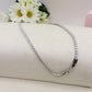 MELANIE LUXE 5MM ~ Girocollo chiusura TENNIS in ACCIAIO INOSSIDABILE e cubic zirconia