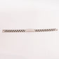 Bracciale uomo catena GROUMETTE 1cm con placca ACCIAIO