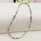 MAUI - Collana perline cristallo e ACCIAIO inossidabile colori brillanti