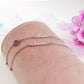 MAMMA FLOWERS Bracciale Nome Personalizzato in ACCIAIO Inossidabile