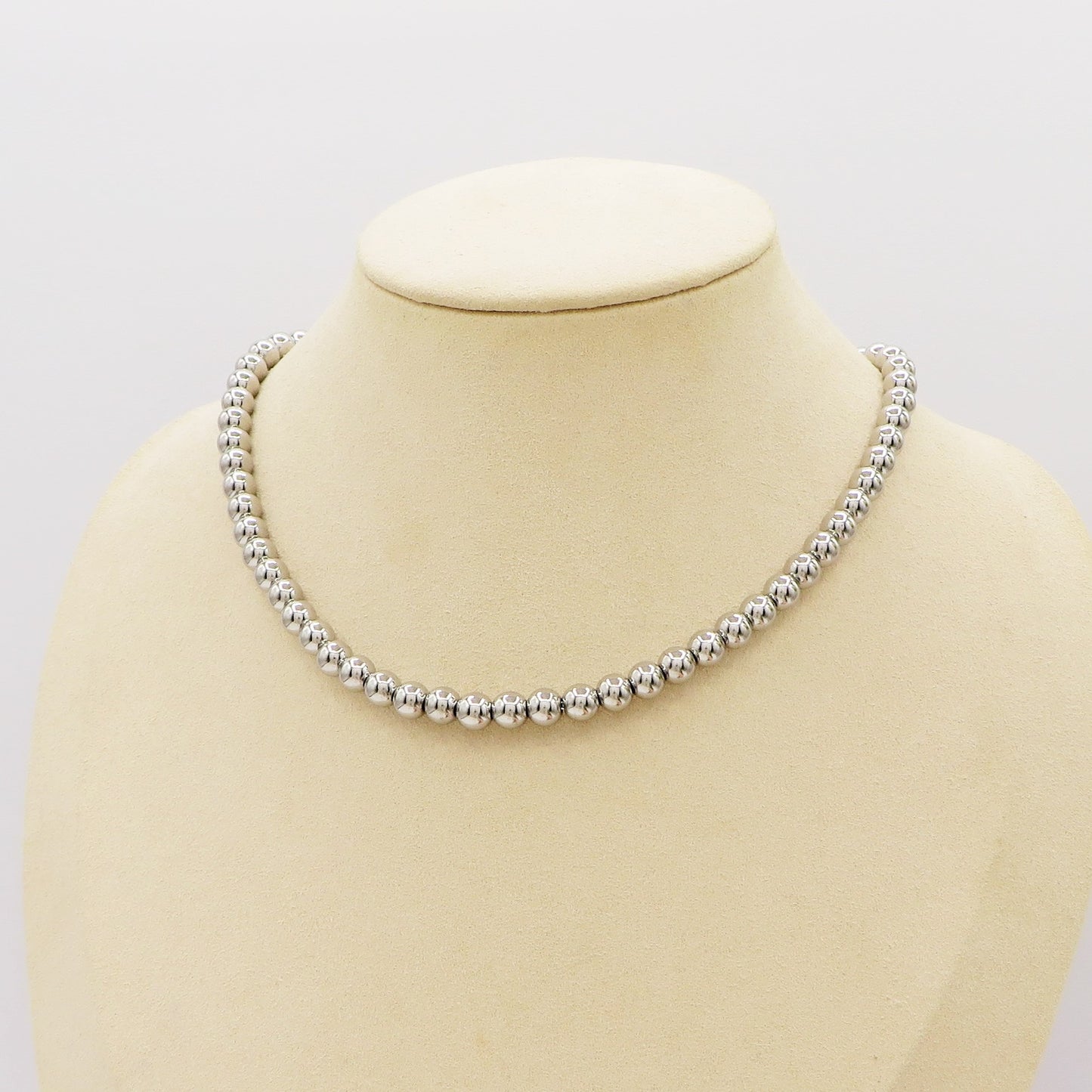 JOSIE Collana PALLINI ~ Collana UNISEX in ACCIAIO INOSSIDABILE