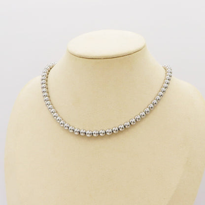 JOSIE Collana PALLINI ~ Collana UNISEX in ACCIAIO INOSSIDABILE