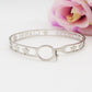 Bracciale MANETTA NOME PERSONALIZZATO in Acciaio Inossidabile