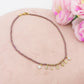CHOKER Perle cristallo Con Nome personalizzabile in Acciaio Inossidabile