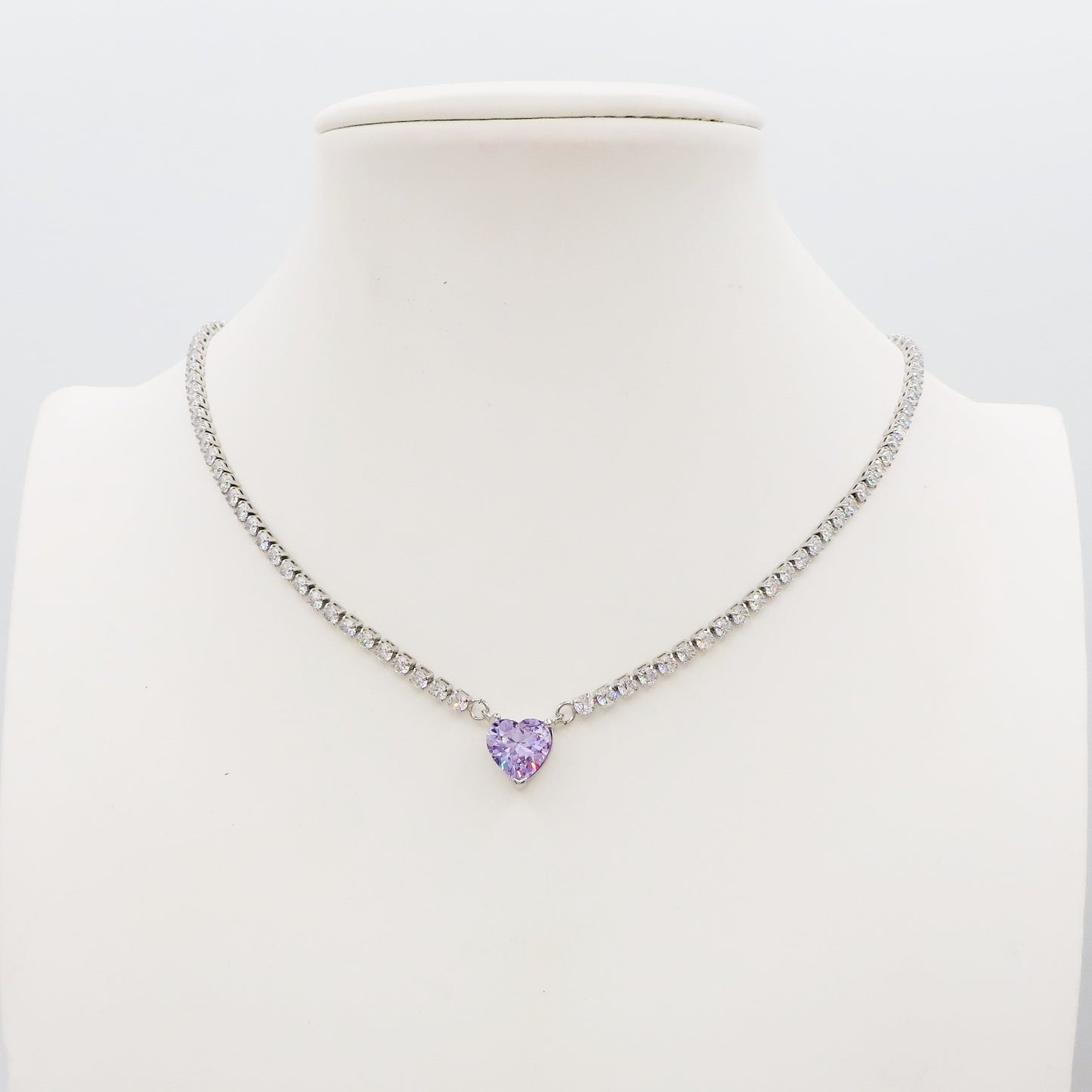 TIANA SET 3PZ - collana bracciale e orecchini in cubic zirconia