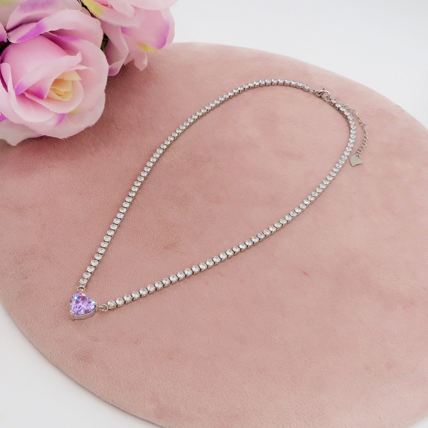 TIANA SET 3PZ - collana bracciale e orecchini in cubic zirconia