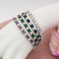 ARIANA - Bracciale Tennis con Cubic Zirconia colours