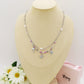 MADEIRA ~ Collana ACCIAIO INOSSIDABILE con perline e charms marini
