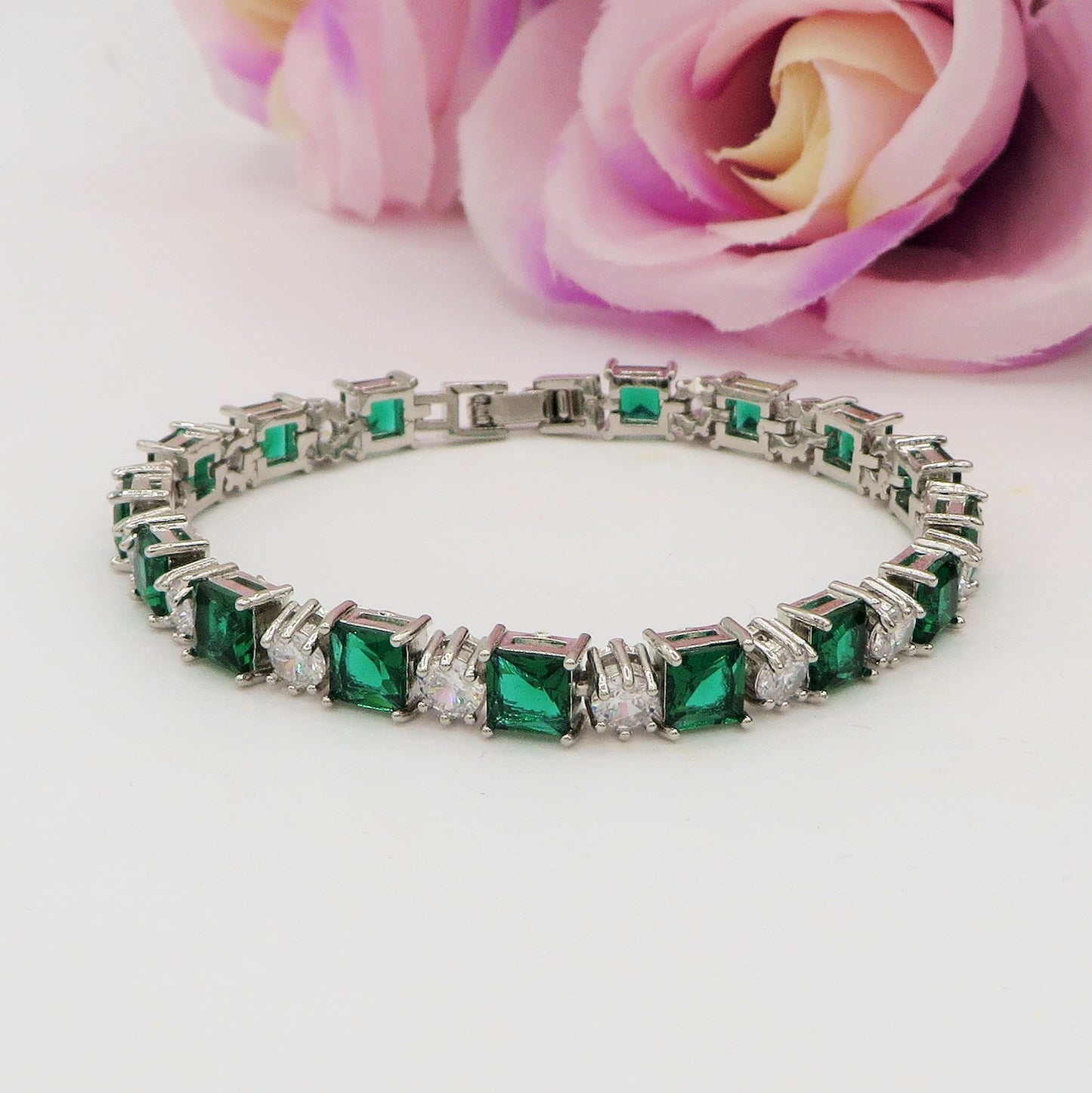 ARIANA - Bracciale Tennis con Cubic Zirconia colours