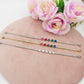PENELOPE ~ Bracciale tennis cuori cubic zirconia ACCIAIO INOSSIDABILE regolabile