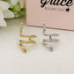 EVE EARCUFF Snake ~ ACCIAIO Inossidabile orecchino Senza buco