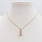 CHERIE triple hearts - ACCIAIO INOSSIDABILE - Collana con triplo cuore in cubic zirconia