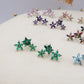 MILLIE ~ Orecchini flowers con cubic zirconia